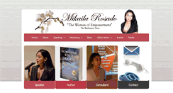 Desktop Screenshot of michellerosado.com